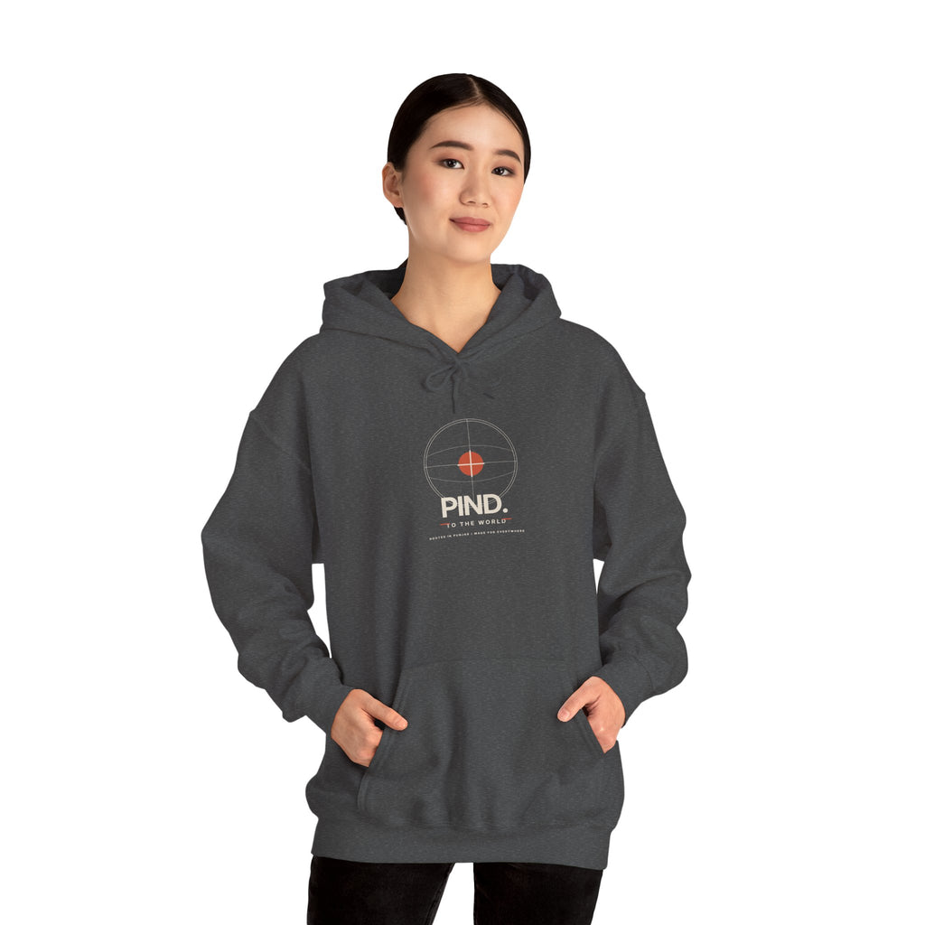 PIND. Minimalist Basketball Graphic Hoodie