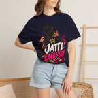 Jatti Energy Garment-Dyed T-Shirt | Punjabi-Inspired Graphic
