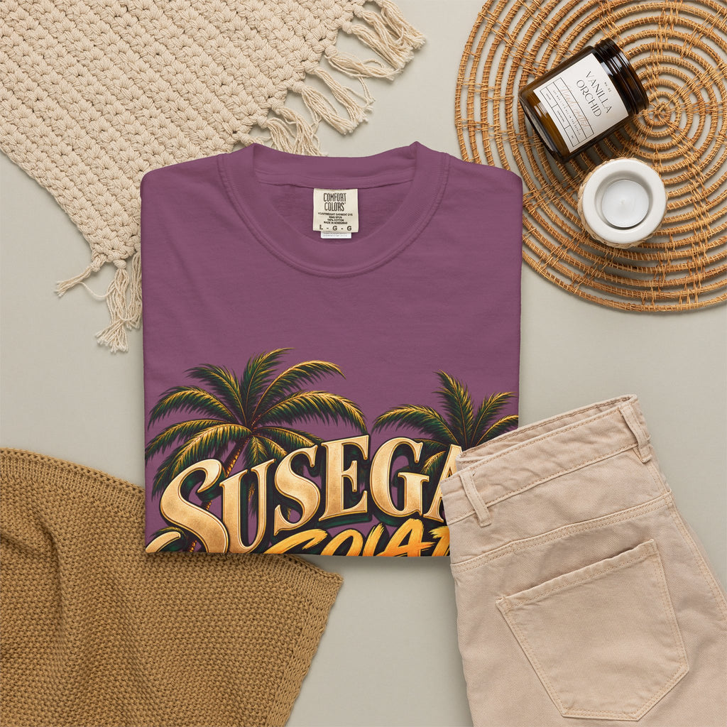 Susegad Squad Sunset Garment-Dyed T-Shirt