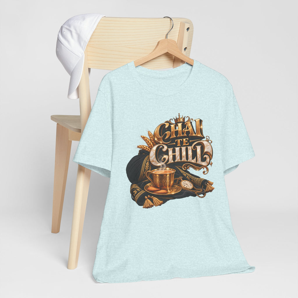 Chai Te Chilli T-Shirt — Vintage Indian Tea Design