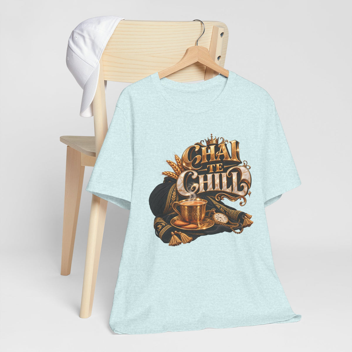 Chai Te Chilli T-Shirt — Vintage Indian Tea Design