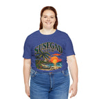 Susegad Club Sunset Beach Jersey T-Shirt
