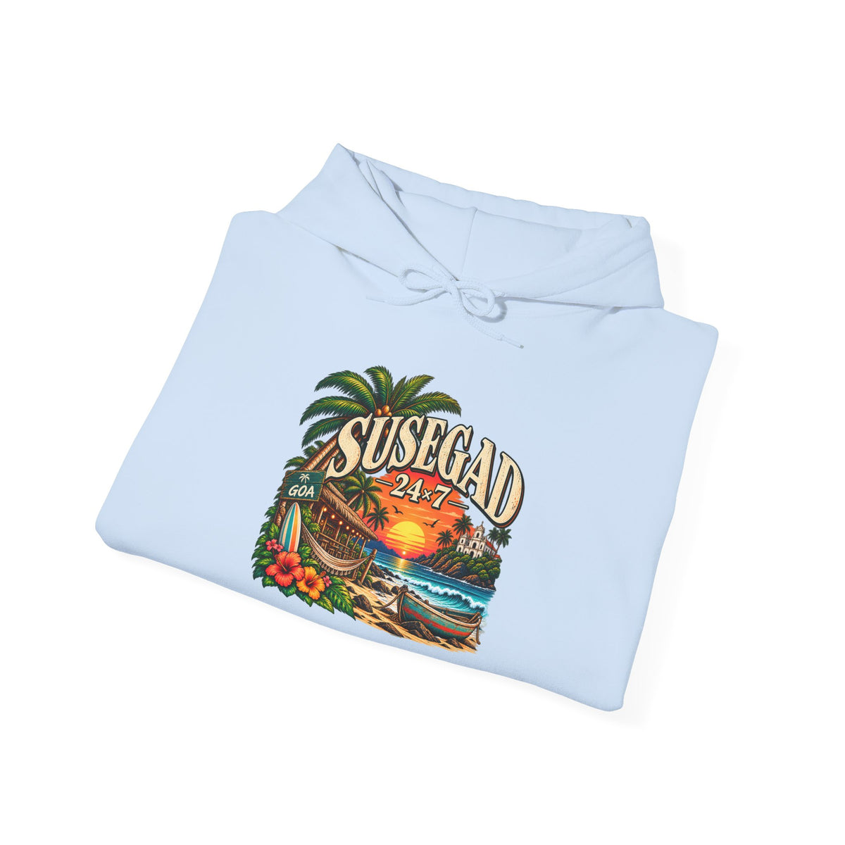 Susegad 24x7 Tropical Sunset Hoodie
