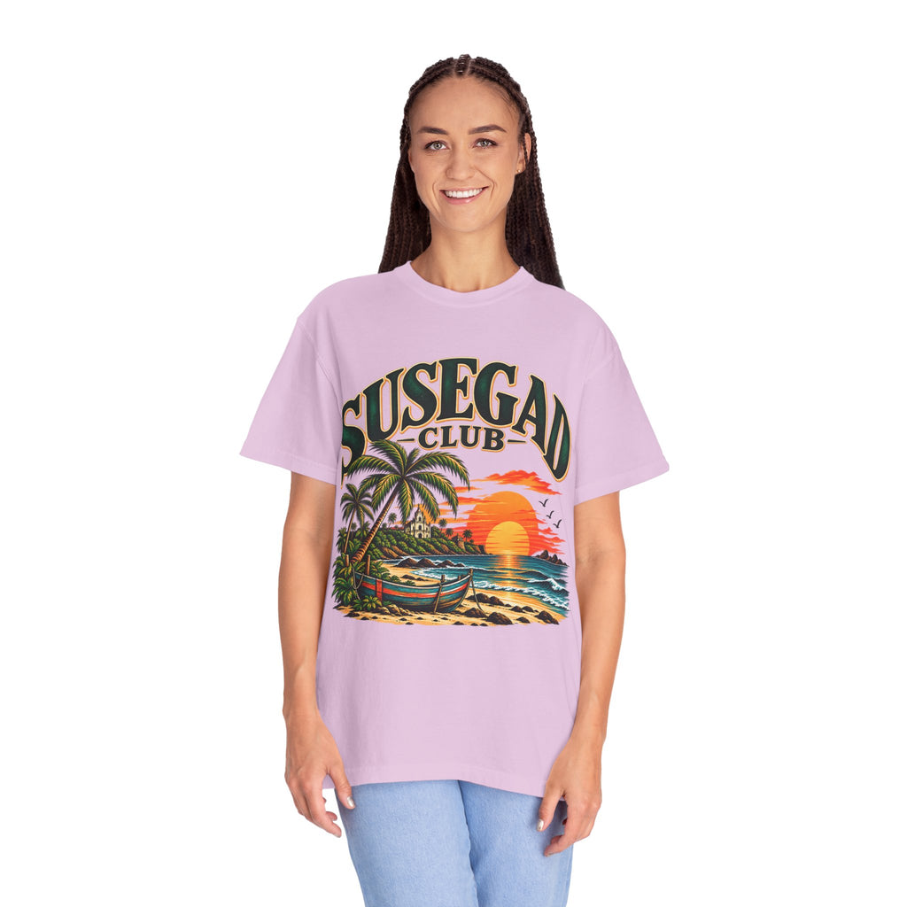 Susegad Club Sunset Beach Garment-Dyed T-Shirt