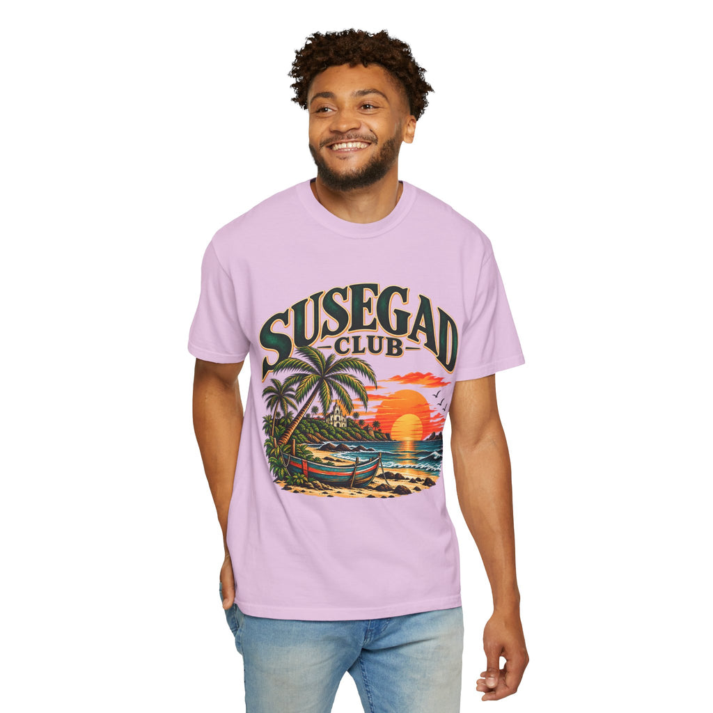 Susegad Club Sunset Beach Garment-Dyed T-Shirt