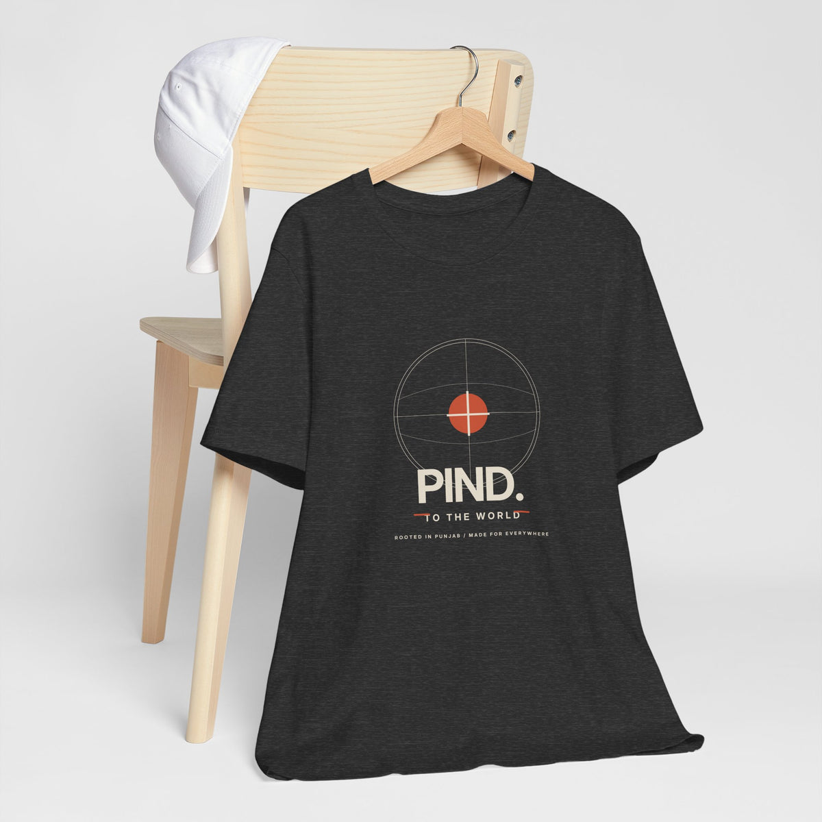 PIND Minimalist Basketball Graphic T-Shirt