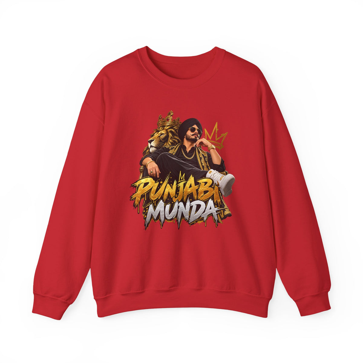 Punjabi Munda Sweatshirt | Punjabi Pride Graphic Crewneck