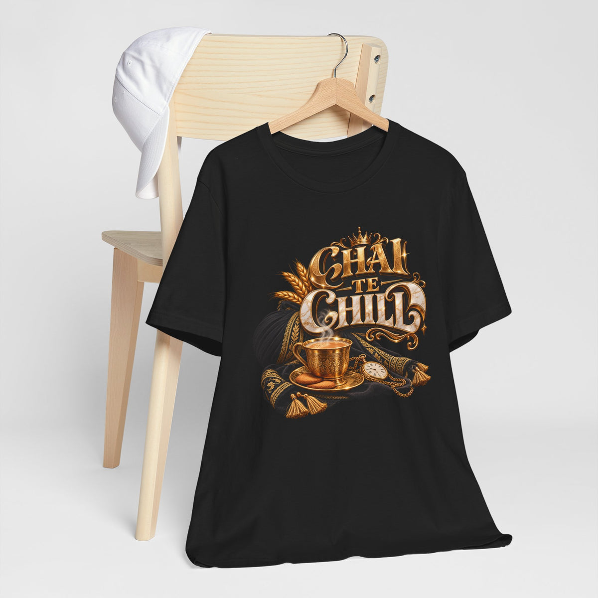 Chai Te Chilli T-Shirt — Vintage Indian Tea Design