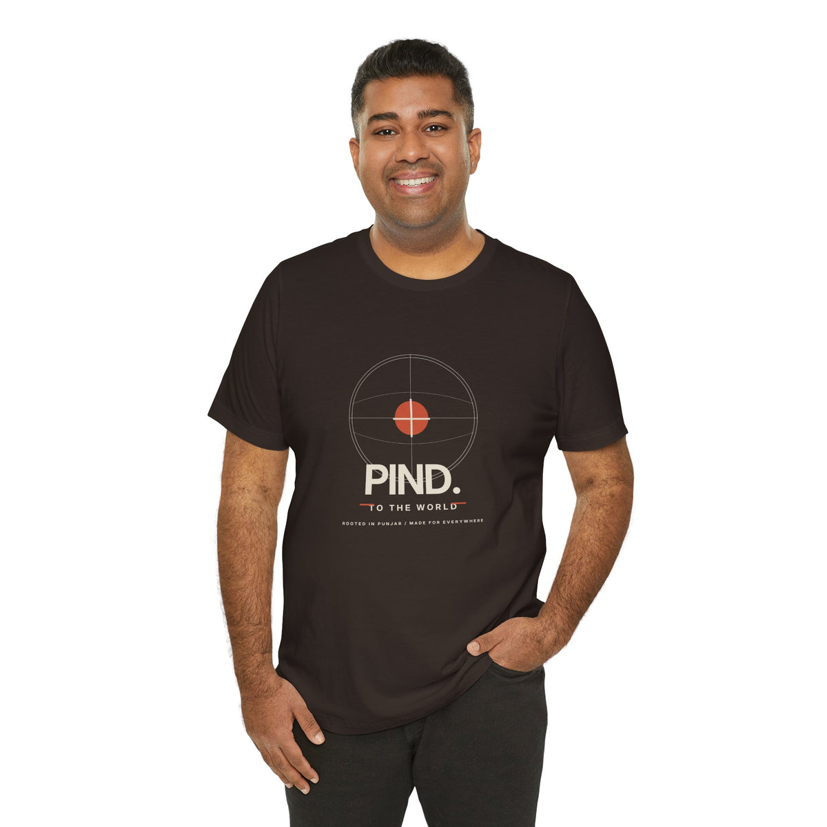 PIND Minimalist Basketball Graphic T-Shirt