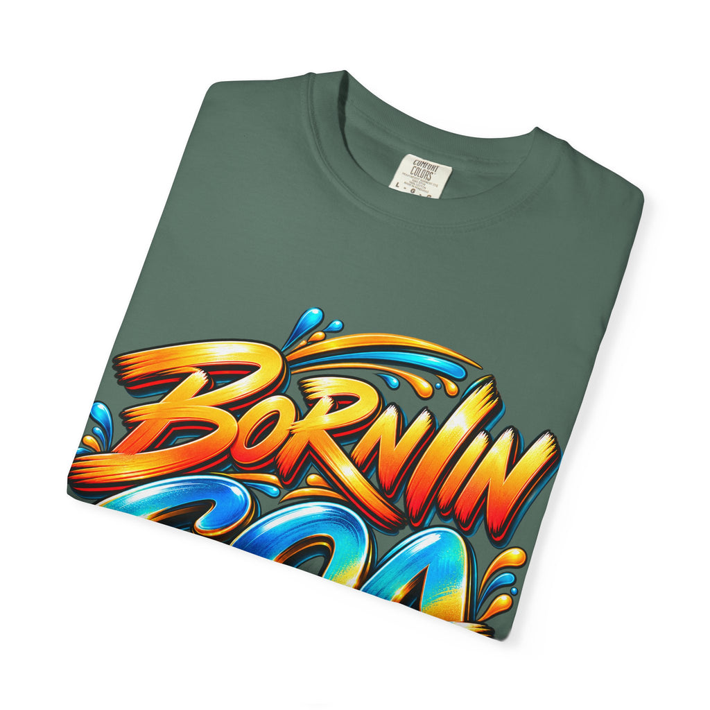 Born in Goa Graphic Tee | Garment-Dyed Cotton T-Shirt
