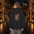 NIDAR Tiger and Bear Graphic Hoodie