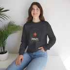 Minimalist 'PIND' Logo Crewneck Sweatshirt