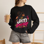 Jatti Energy Punjabi Graphic Crewneck Sweatshirt