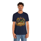 Desi Motorcycle Graphic Tee – Retro Biker India Pride T-Shirt