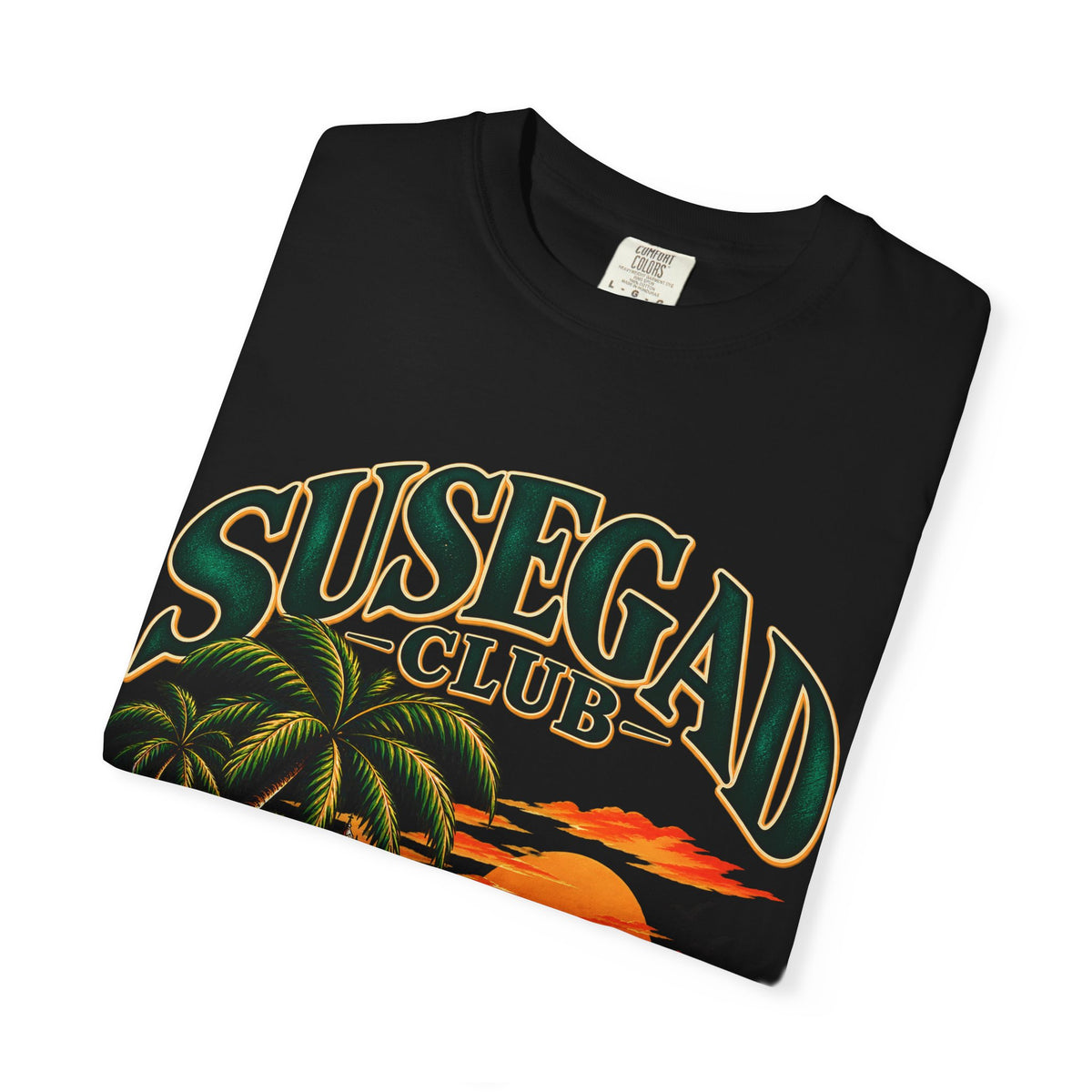 Susegad Club Sunset Beach Garment-Dyed T-Shirt