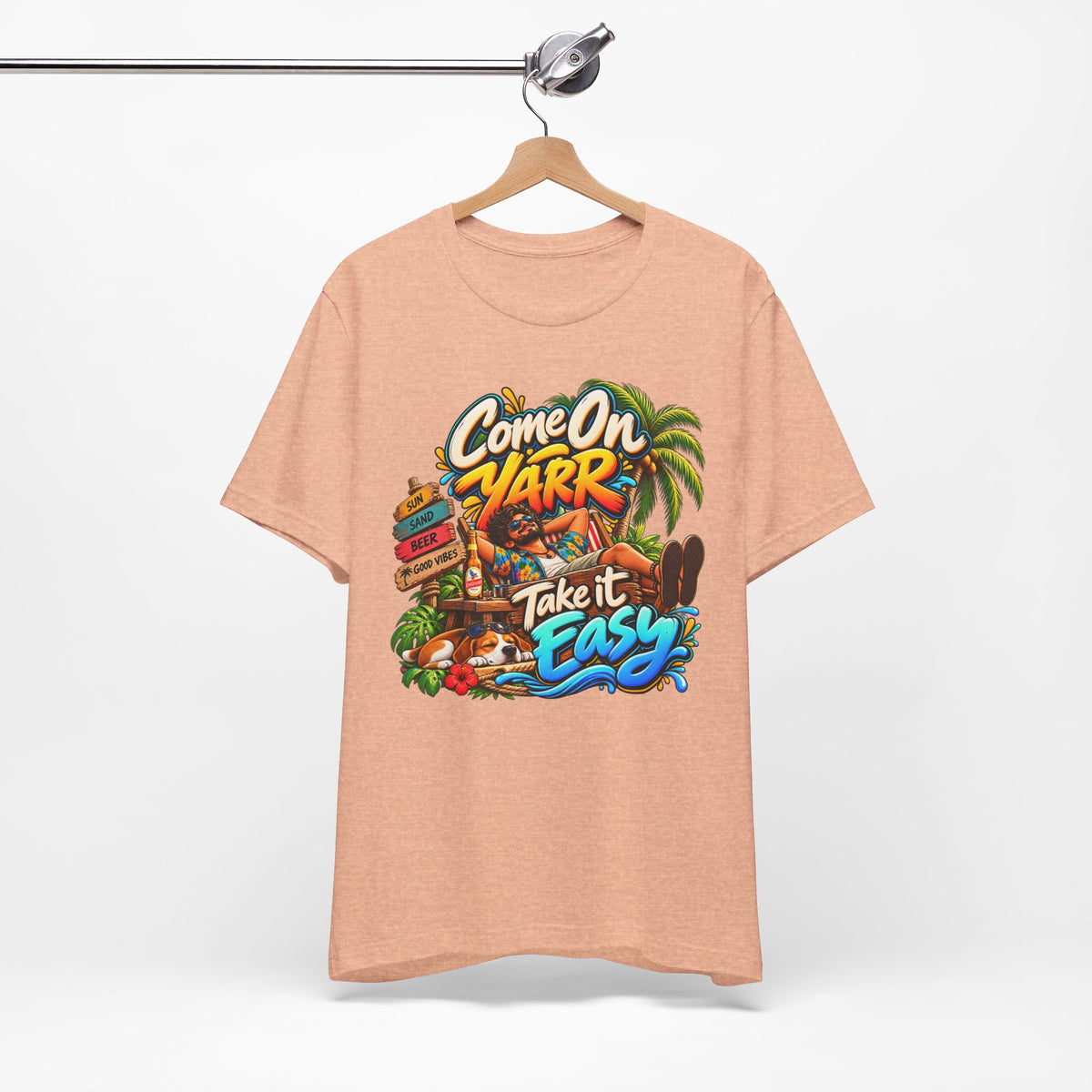 COME ON YARR / TAKE IT EASY Jersey T-Shirt