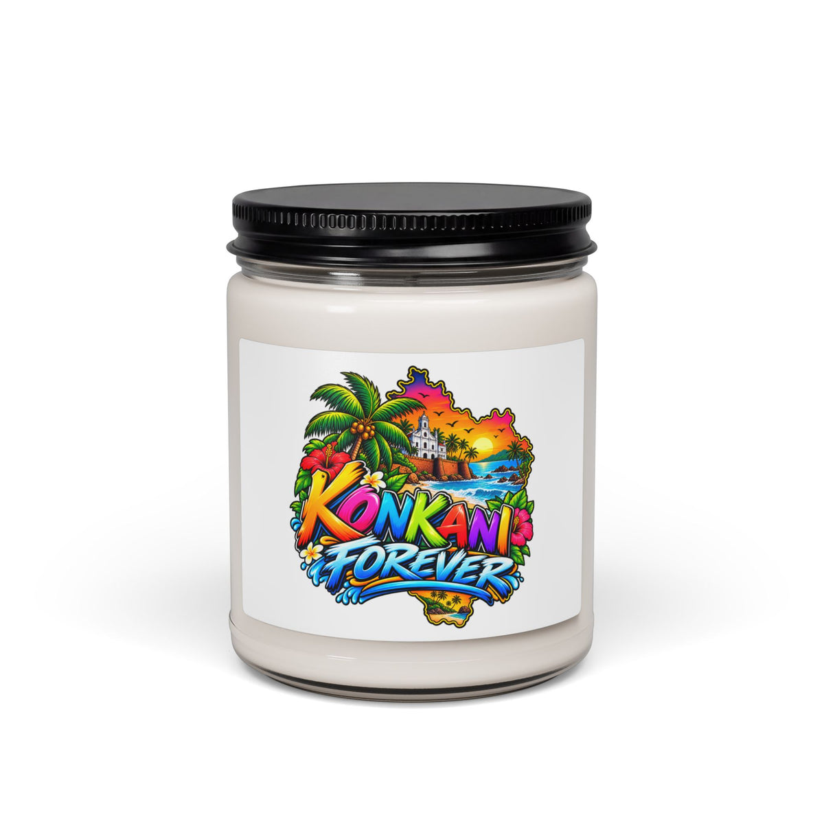 Konkani Forever Goan Heritage 9oz Scented Soy Candle — product image 4