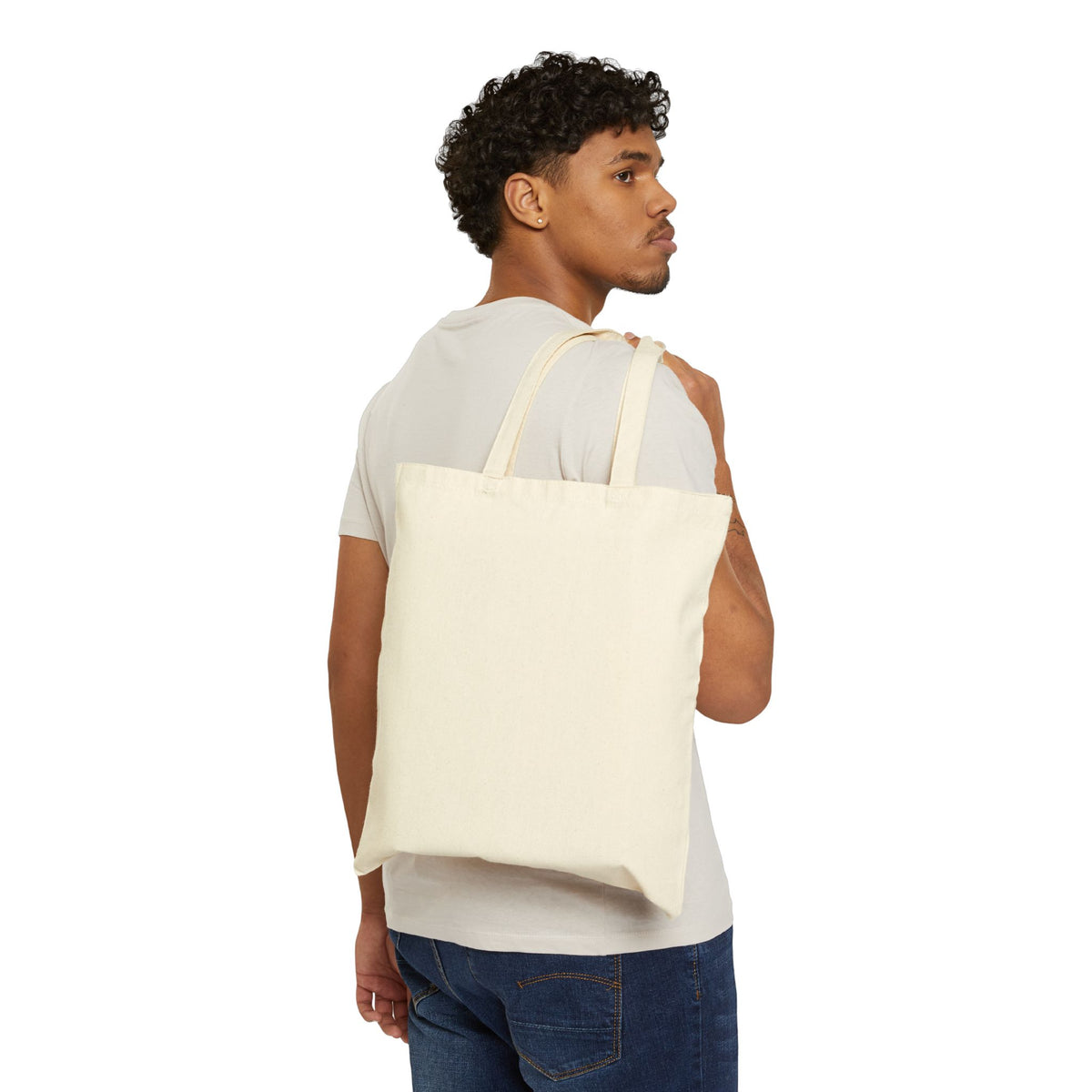 Sardar Warrior Canvas Tote Bag — Bold Turbaned Hero Design