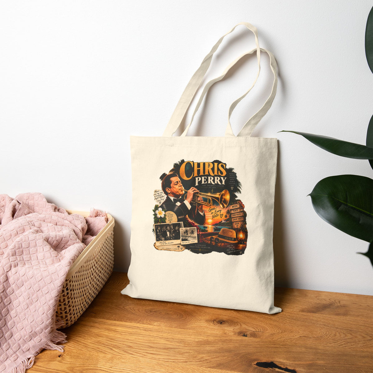 Chris Perry Vintage Collage Tote