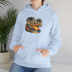 Susegad Squad Hoodie | Tropical Goan Sunset Graphic