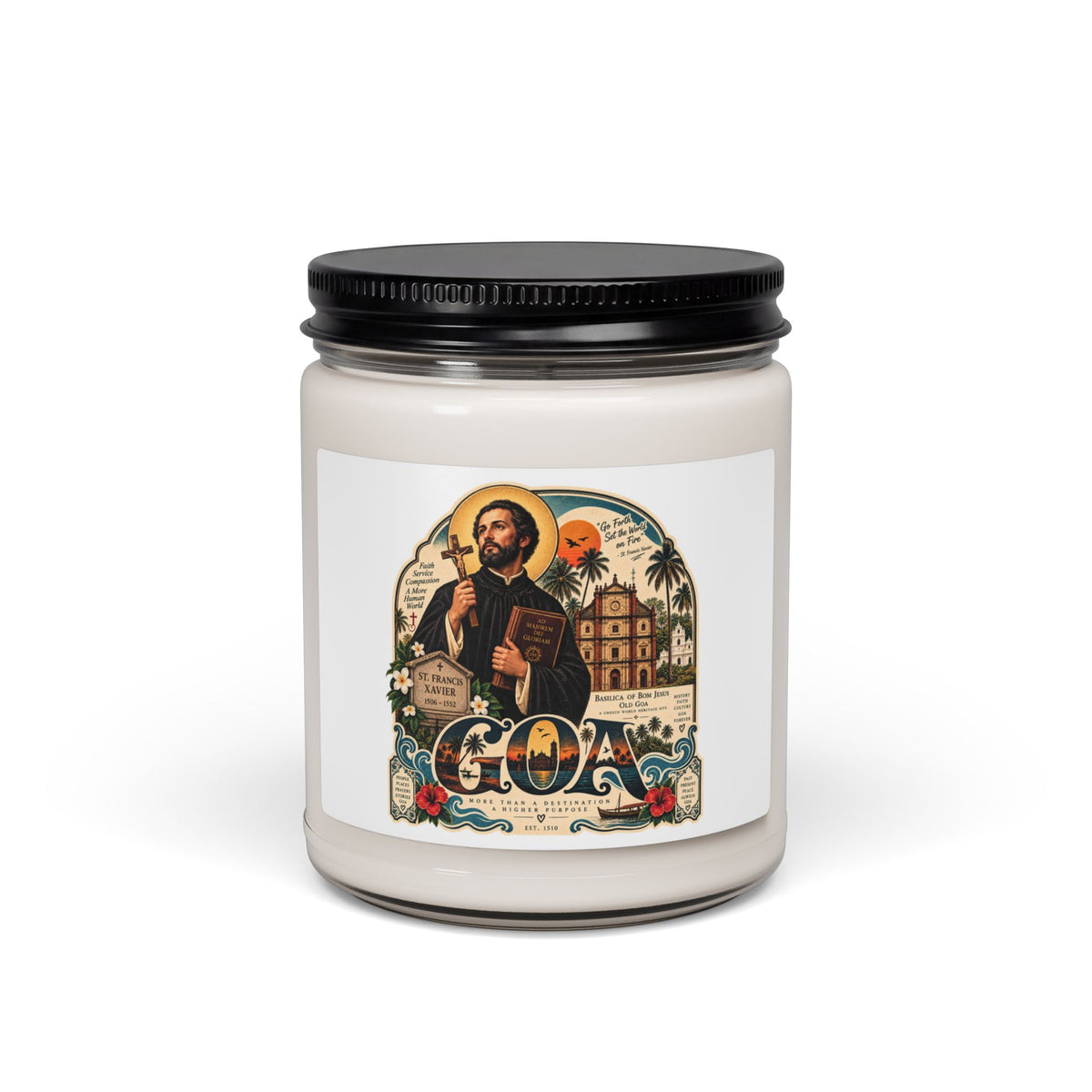Konkani Forever Goan Heritage 9oz Scented Soy Candle