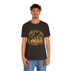 Desi Motorcycle Graphic Tee – Retro Biker India Pride T-Shirt
