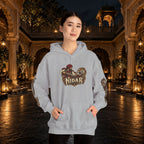 NIDAR Tiger and Bear Graphic Hoodie