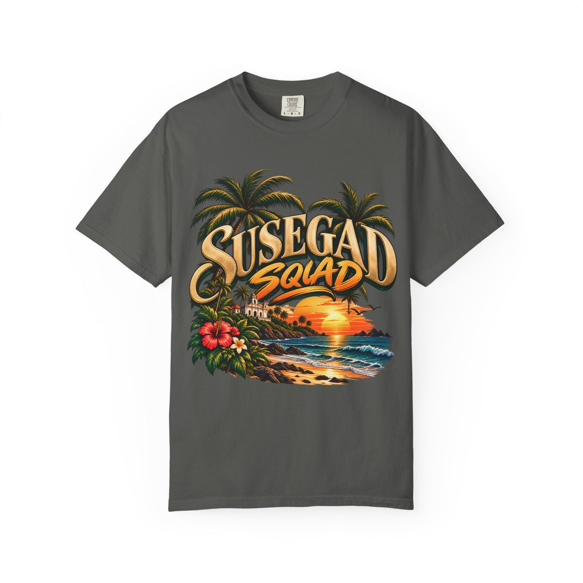 Susegad Squad Sunset Garment-Dyed T-Shirt — product image 4
