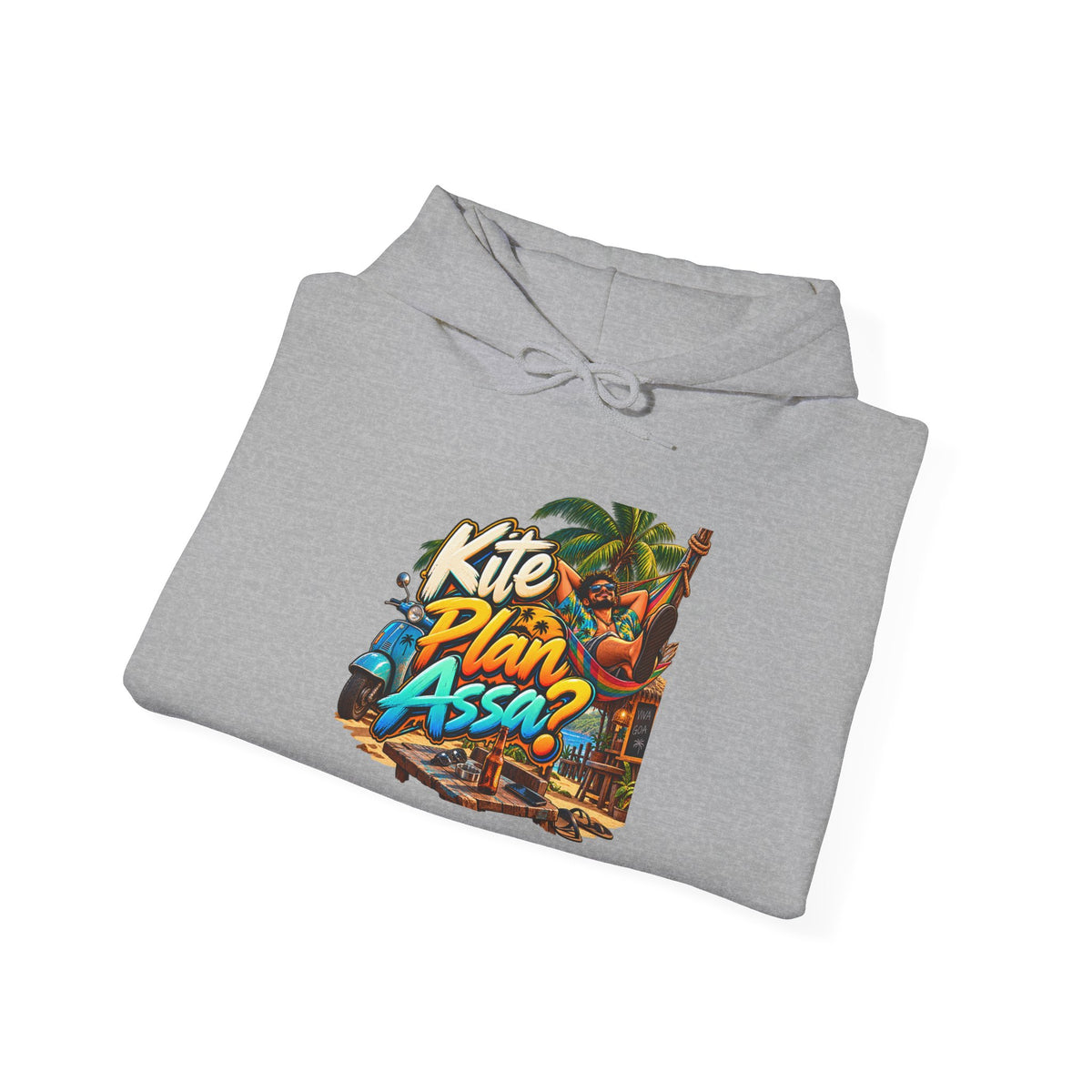 Kite Plan Assa? | Goan Heritage Heavy Blend Hoodie — Hammock Edition