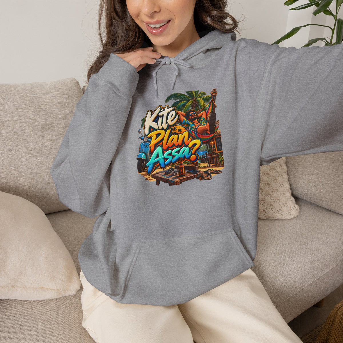 Kite Plan Assa? | Goan Heritage Heavy Blend Hoodie — Hammock Edition
