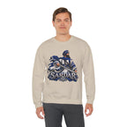 Sardar Warrior Sikh-Inspired Graphic Crewneck Sweatshirt