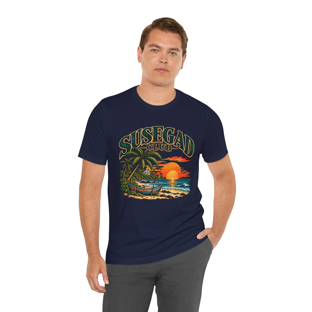 Susegad Club Sunset Beach Jersey T-Shirt