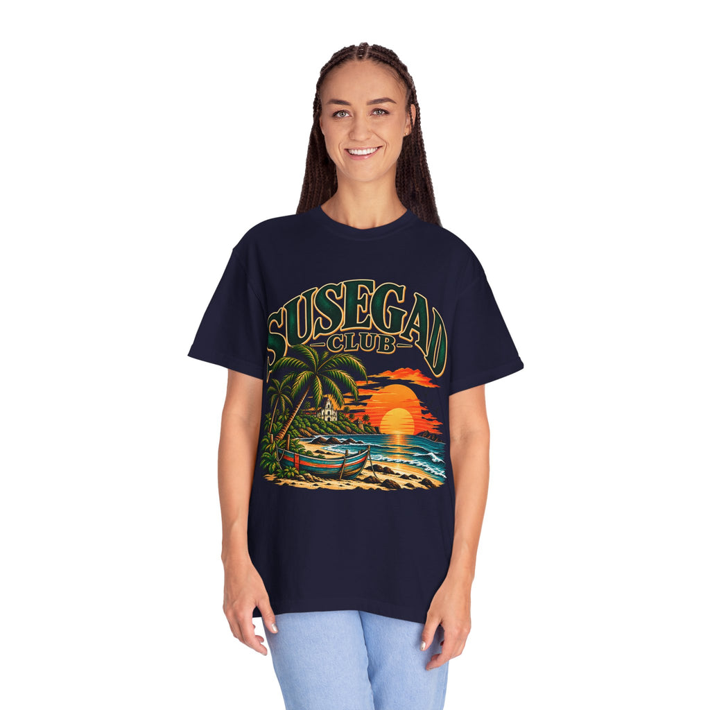 Susegad Club Sunset Beach Garment-Dyed T-Shirt