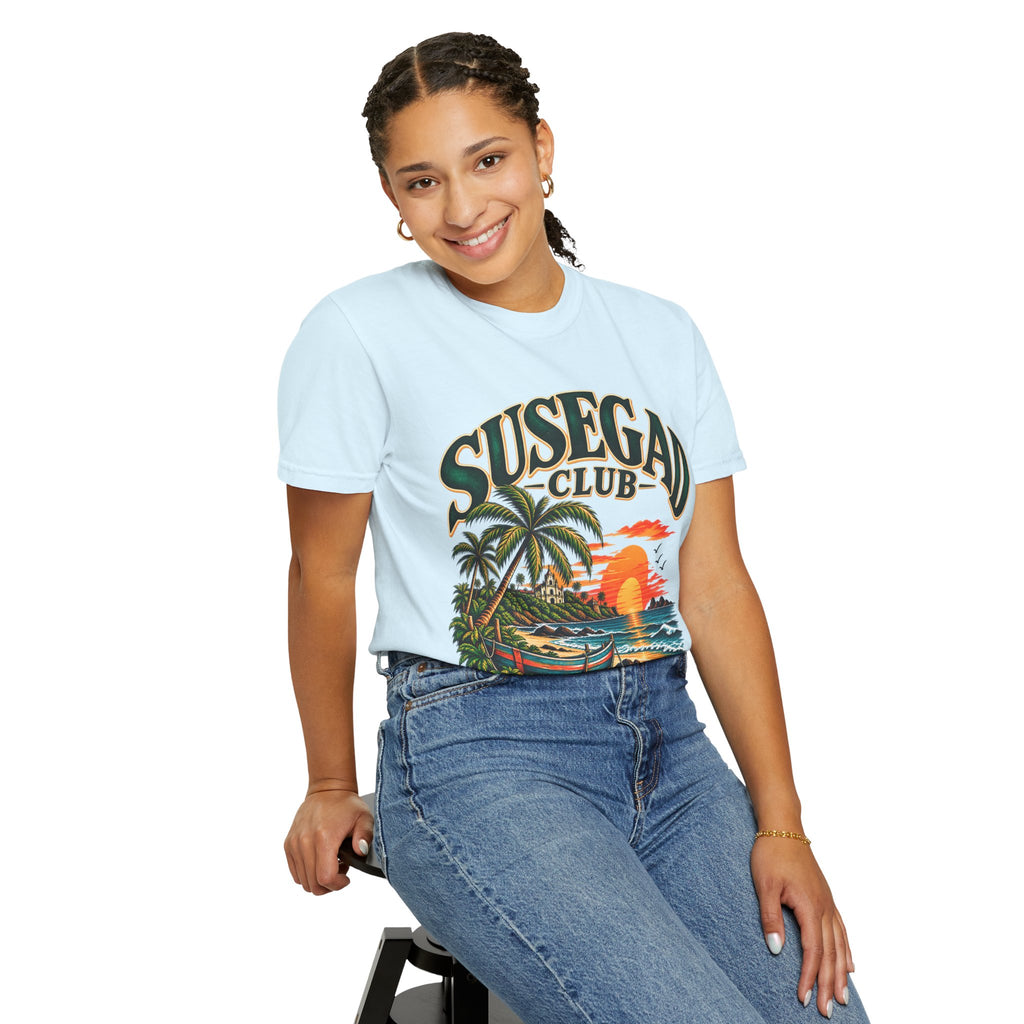 Susegad Club Sunset Beach Garment-Dyed T-Shirt
