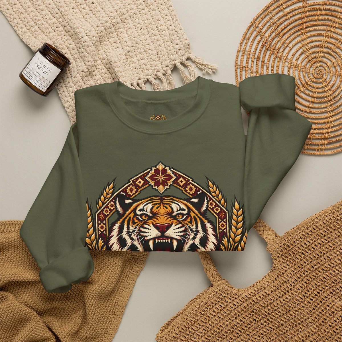 Punjab Tiger Crewneck Sweatshirt – Find Your Roar