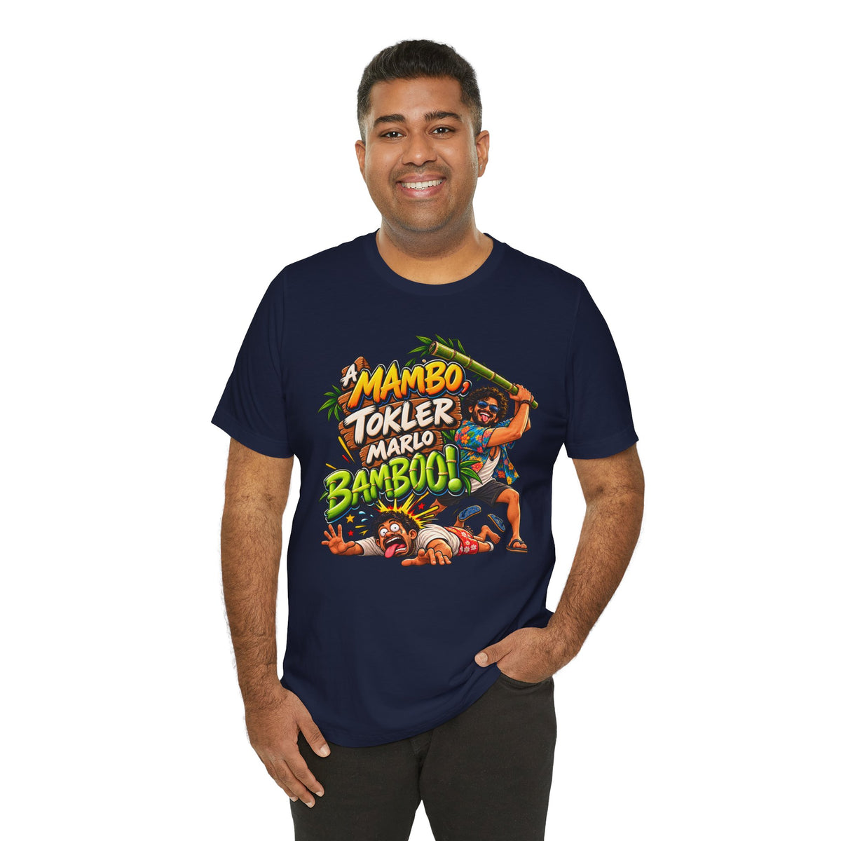 A Mambo, Tokler Marlo Bamboo! Goan Heritage Jersey T-Shirt
