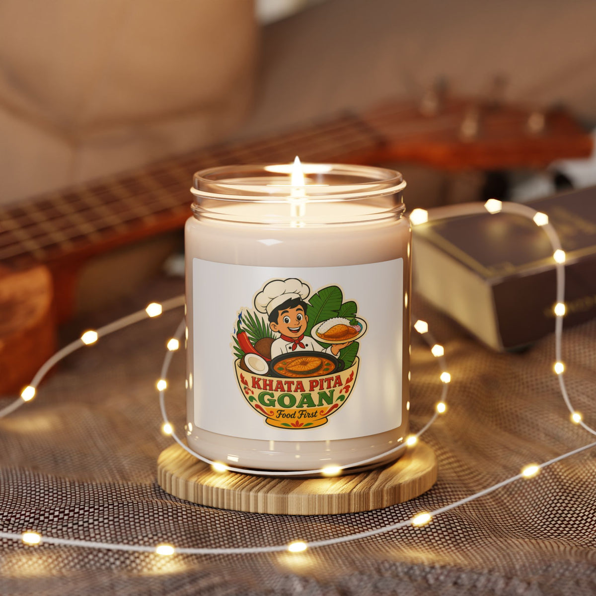 Kite Plan Assa? | Goan Heritage 9oz Scented Soy Candle — Hammock Edition