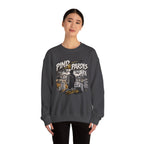 Pind to Pardes Punjabi Diaspora Crewneck Sweatshirt | Travel Art