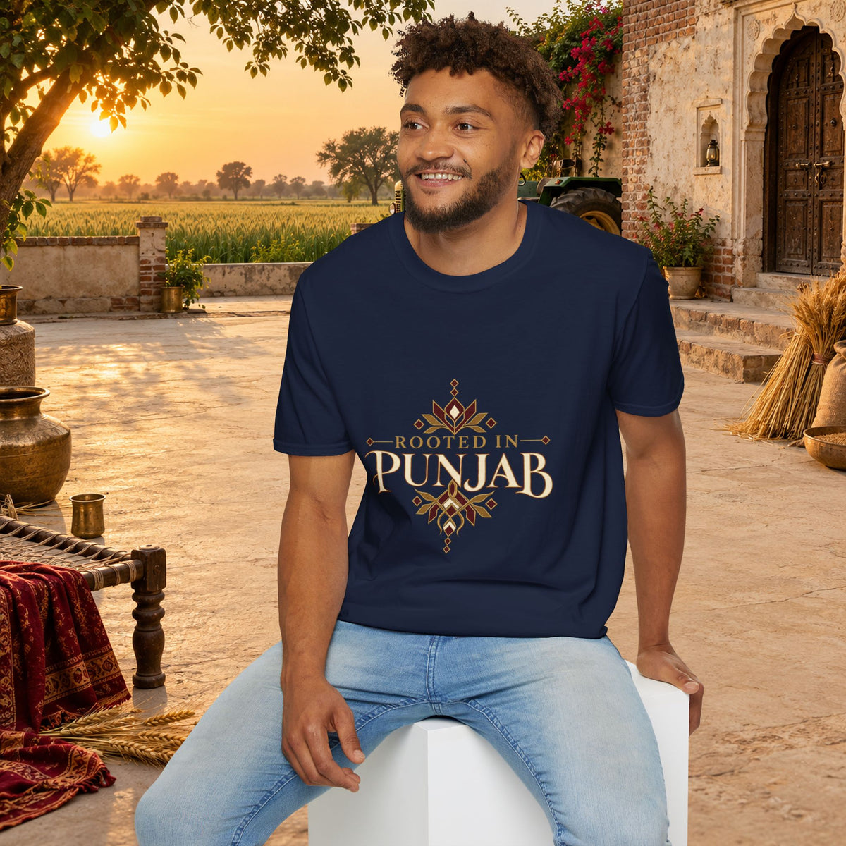 Rooted in Punjab The Root Heritage T-Shirt