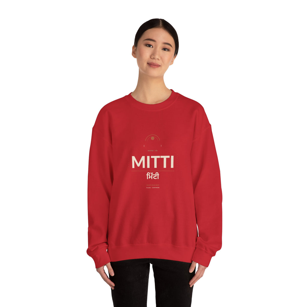 Mitti Minimalist Logo Crewneck Sweatshirt
