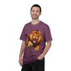 Roaring Lion Graphic T-Shirt — Bold Vintage Animal Tee