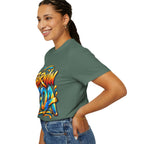 Born in Goa Graphic Tee | Garment-Dyed Cotton T-Shirt