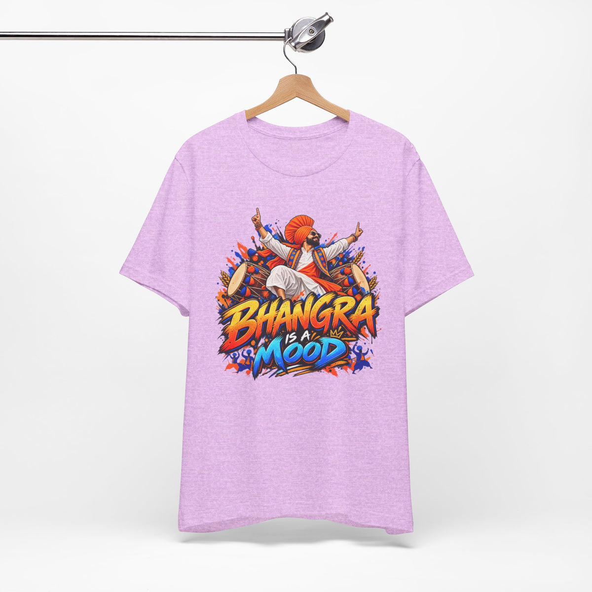Bhangra Is a Mood Graphic T-Shirt | Punjabi Dance Tee