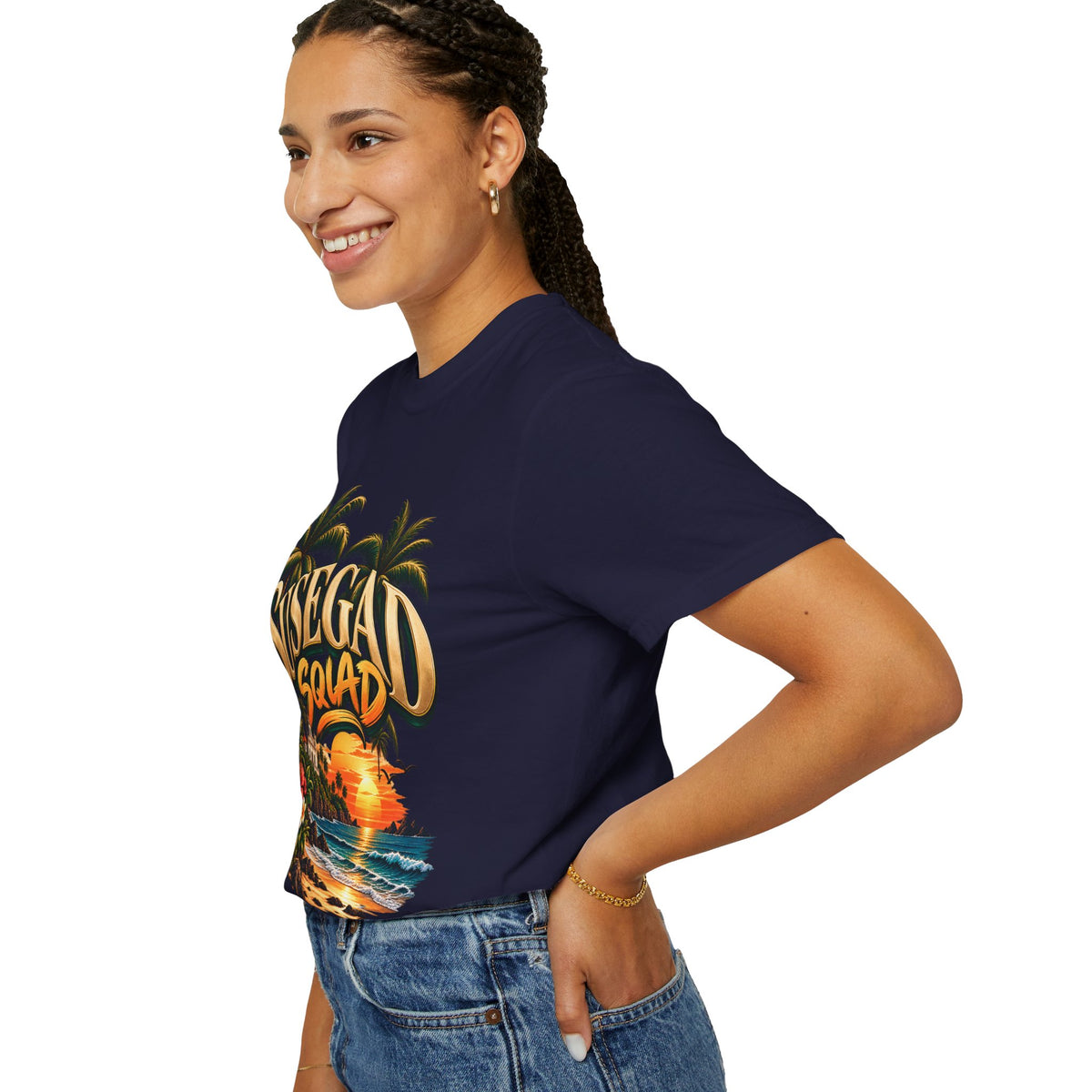 Susegad Squad Sunset Garment-Dyed T-Shirt