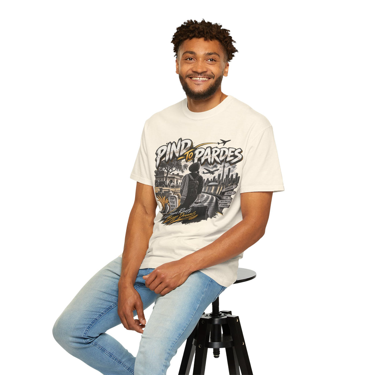 Pindo to Pardes Travel Graphic T-Shirt
