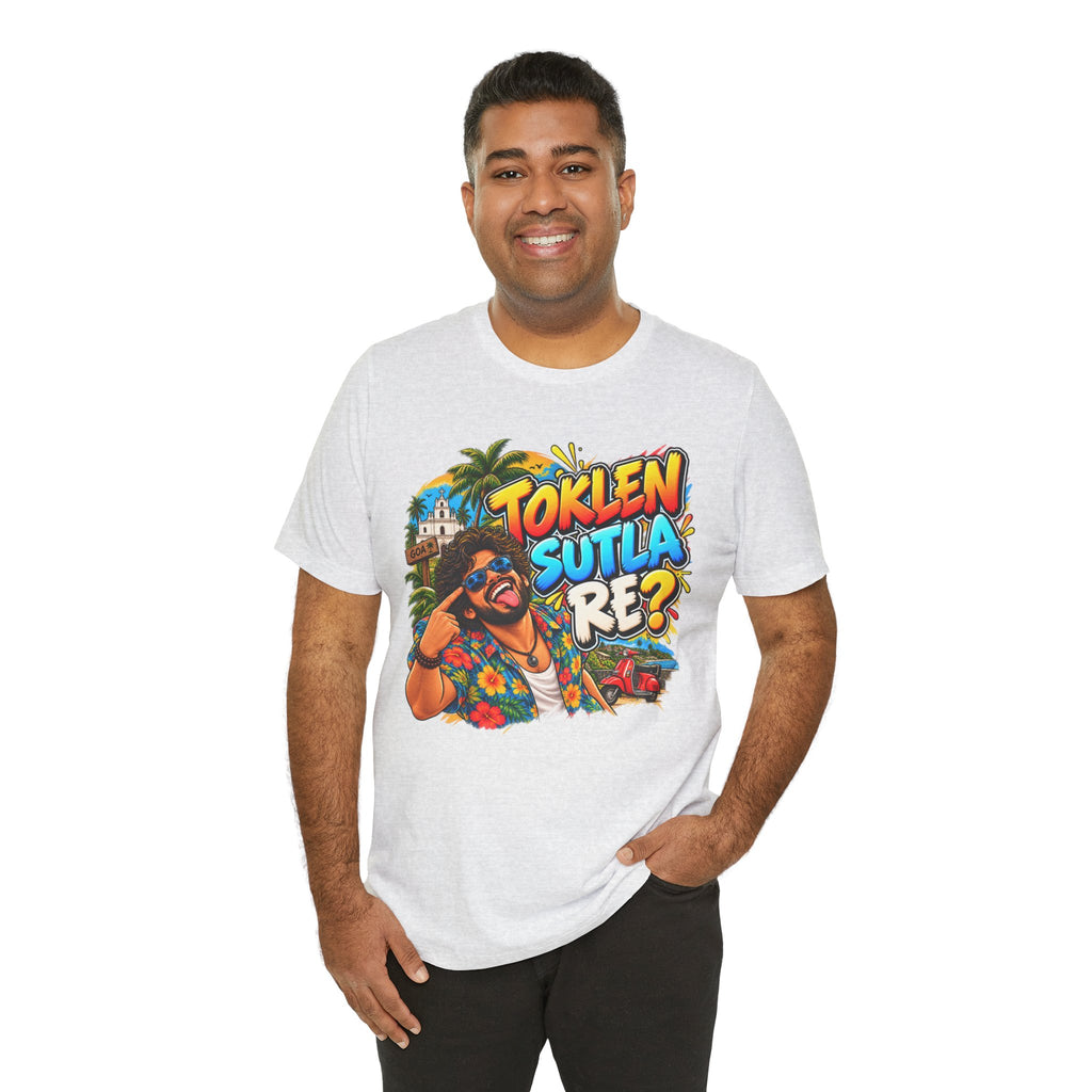 Toklen Sutla Re? | Goan Heritage Jersey T-Shirt