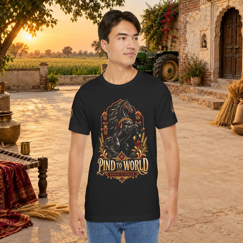 Pind to World Horse Graphic Tee