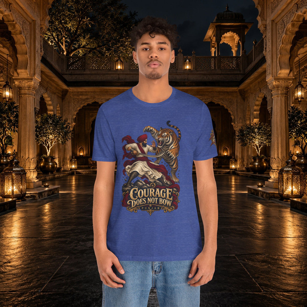Nidar Viking Tiger Graphic T-Shirt