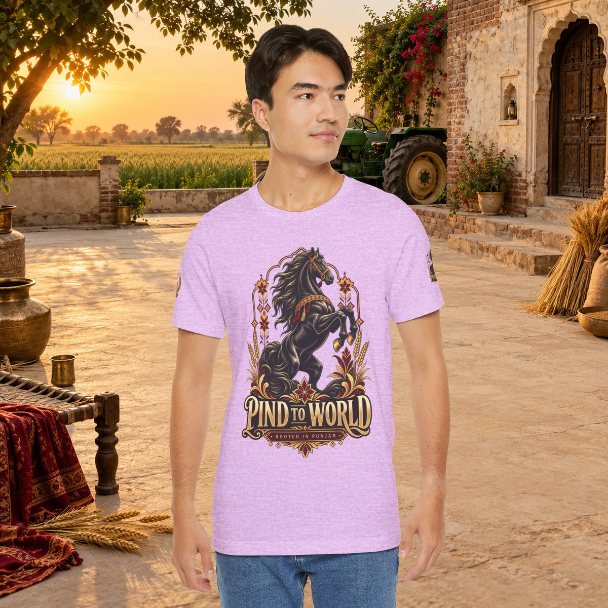 Pind to World Horse Graphic Tee
