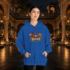 NIDAR Tiger and Bear Graphic Hoodie
